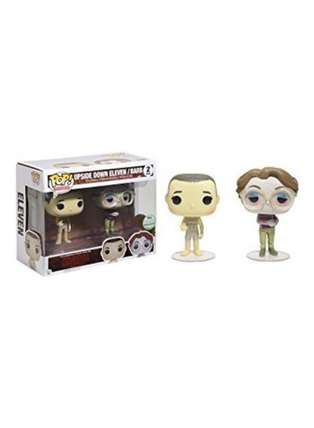 POP! Pack Of 2 Stranger Eleven & Barb Vinyl Figure 3x8inch