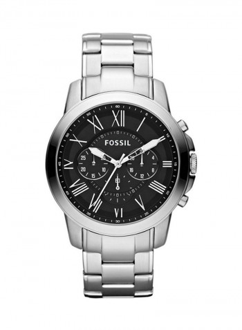 Men's Grant Water Resistant Stainless Steel Chronograph Watch FS4736