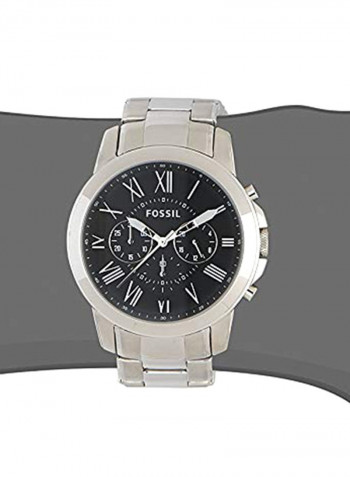 Men's Grant Water Resistant Stainless Steel Chronograph Watch FS4736