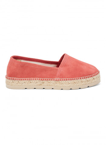 Alma-A Suede Double Sole Slip-on Espadrilles