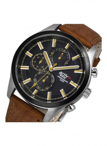 Men's Activ Water Resistant Chronograph Watch 90253SBN983