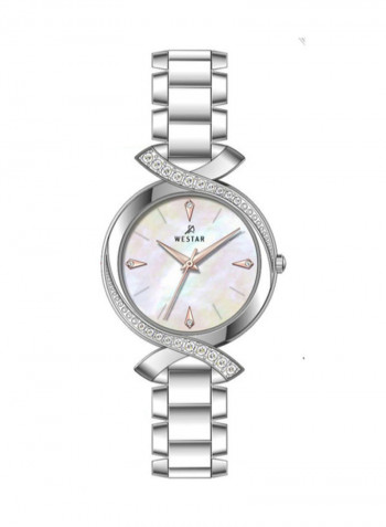 Women's Stainless Steel Quartz Analog Wrist Watch 00072STN611