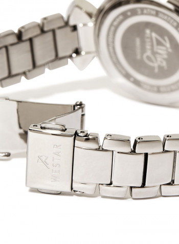 Women's Stainless Steel Quartz Analog Wrist Watch 00072STN611