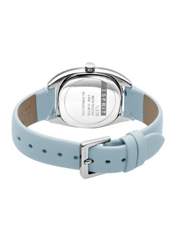 Women's Water Resistant Leather Analog Quartz Watch ES1L038L0035