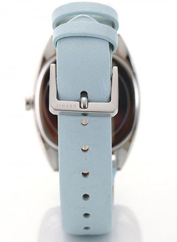 Women's Water Resistant Leather Analog Quartz Watch ES1L038L0035