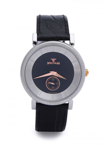 Men's Stainless Steel Analog Watch 12444M