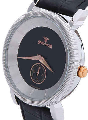 Men's Stainless Steel Analog Watch 12444M