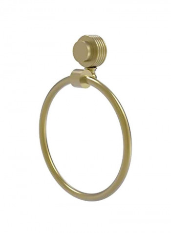 Venus Collection Groovy Accent Towel Ring Gold