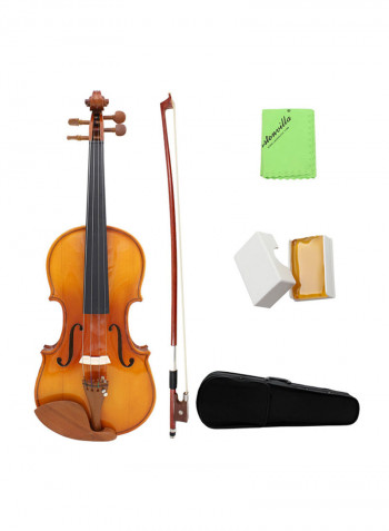 4/4 Spruce Flame Maple Veneer Violin Fiddle