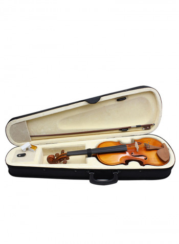 4/4 Spruce Flame Maple Veneer Violin Fiddle