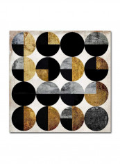 Conversation Canvas Wall Art Multicolour 18 x 18inch