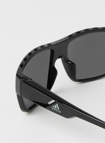 Men's UV Protected Square Sunglasses - Lens Size: 57 mm