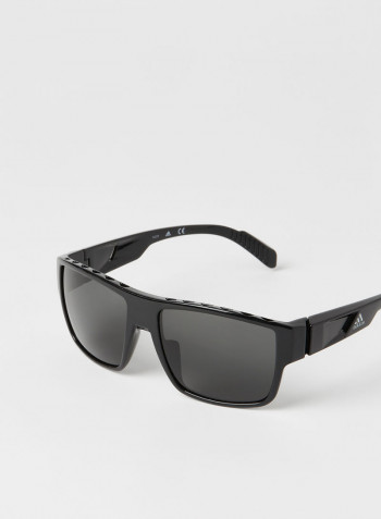 Men's UV Protected Square Sunglasses - Lens Size: 57 mm
