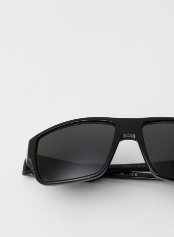Men's UV Protected Square Sunglasses - Lens Size: 57 mm