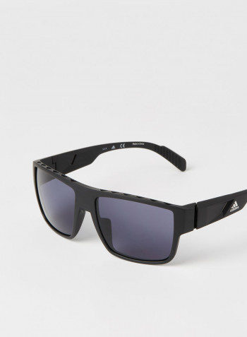 Men's UV Protected Square Sunglasses - Lens Size: 57 mm