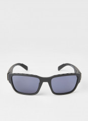 Men's Rectangular Frame Sporty Sunglasses - Lens Size: 57 mm