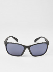 Men's Square Frame Sporty Sunglasses - Lens Size: 62 mm