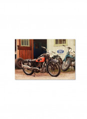 Old Chevy Framed Wall Art multicolour 11 x 14inch
