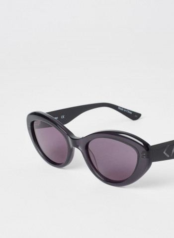Women's Full Rim Acetate Cat Eye Sunglasses - Lens Size: 52 mm