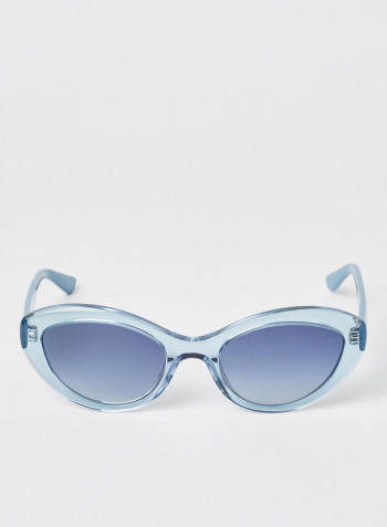 Women's Full Rim Acetate Cat Eye Sunglasses - Lens Size: 52 mm