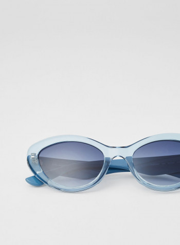 Women's Full Rim Acetate Cat Eye Sunglasses - Lens Size: 52 mm