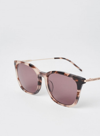 Women's Full Rim Acetate Tea Cup Sunglasses - Lens Size: 52 mm