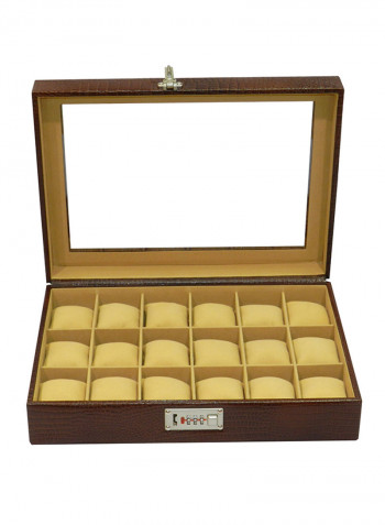 Watch Organiser With Glass Top