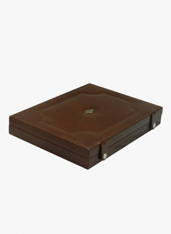 Genuine Leather Chain Box