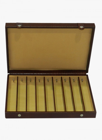 Genuine Leather Chain Box