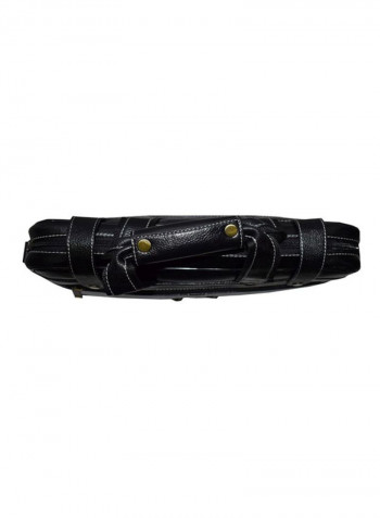 Leather Bag Fits 15.6 Inches Laptop Black