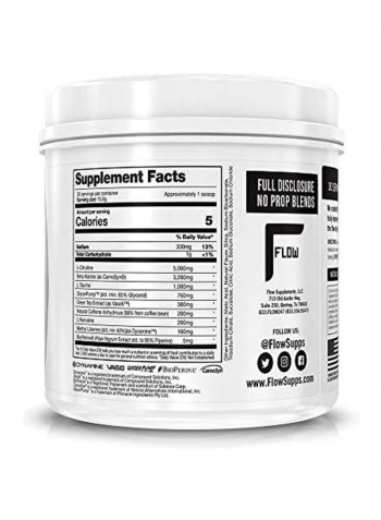 Pre Workout Dietary Supplement - BlackBerry Lemonade