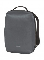 Waterproof Backpack For 15-Inch Laptop 35x27x9.5cm Grey/Black