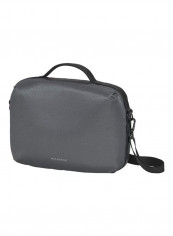 Waterproof Shoulder Bag For 13-Inch Laptop Grey/Black
