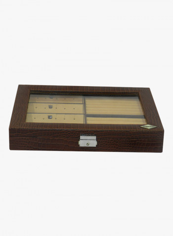 Earring, Ring And Cufflinks Jewellery Box