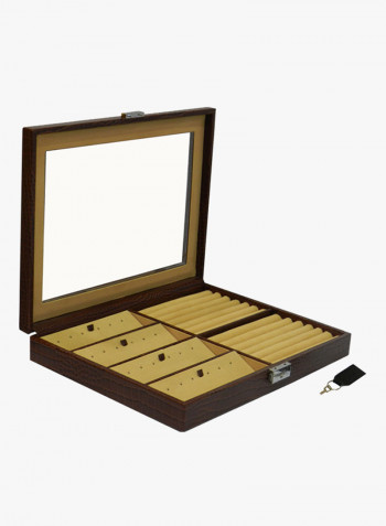 Earring, Ring And Cufflinks Jewellery Box