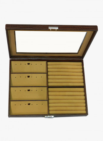 Earring, Ring And Cufflinks Jewellery Box