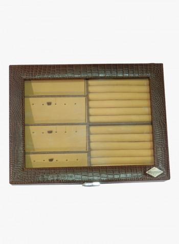 Earring, Ring And Cufflinks Jewellery Box