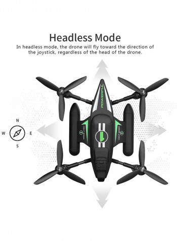 Gyro Triphibian Air-Ground-Water Remote Controlled Drone