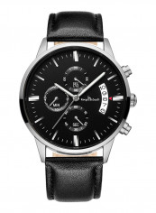 Men's Big Dial Brief Style Multi-functional Waterproof Trendy Quartz Watch NNSB03701779