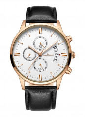 Men's Chronograph Quartz Waterproof Round Watch 1780