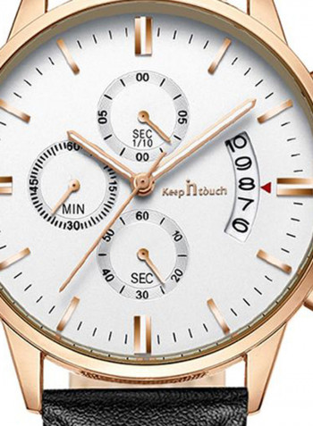Men's Chronograph Quartz Waterproof Round Watch 1780