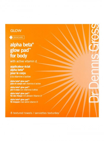 Pack Of 8 Alpha Beta Glow Pad