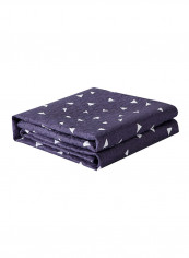 Geometric Pattern Print Cotton Blanket Cotton Multicolour 150x200centimeter