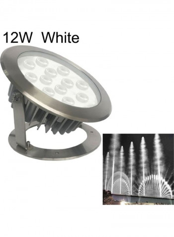 LED Landscape Underwater Pool Light White 31x31x26centimeter