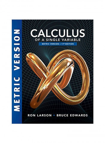 Calculus Of A Single Variable Paperback English by Ron Larson - 42815.0