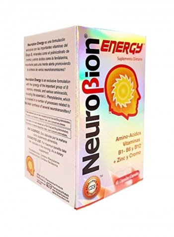 Pack of 3 Energy Dietary Supplement - 60 Capsules