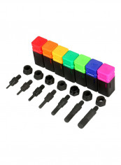 Professional Rivet Nut Tool Pumping Setter Kit Multicolour 36  x 6cm