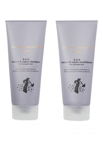 Rescue And Repair Shampoo And Conditioner Duo Set 190ml