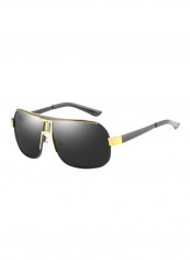 Men's Polarized Pilot Sunglasses - Lens Size: 67 mm