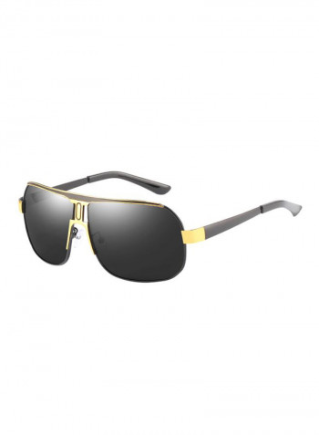 Men's Polarized Pilot Sunglasses - Lens Size: 67 mm